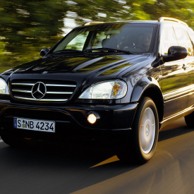 Расширители арок AMG на Mercedes ML 163