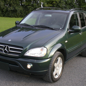 Расширители арок AMG на Mercedes ML 163