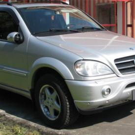 Расширители арок AMG на Mercedes ML 163