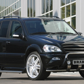 Расширители арок BRB на Mercedes ML 163