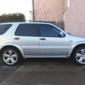 Расширители арок BRB на Mercedes ML 163