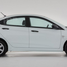 Задний бампер Cyclon GT на Hyundai Solaris