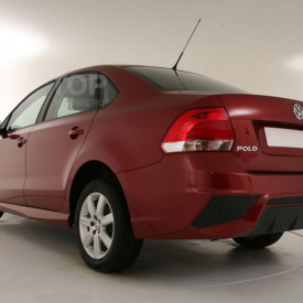 Накладки на пороги Sport Line на VW Polo 5