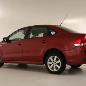 Накладки на пороги Sport Line на VW Polo 5