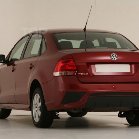 Накладки на пороги Sport Line на VW Polo 5