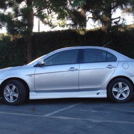 Обвес Evo на Mitsubishi Lancer 10 (X)