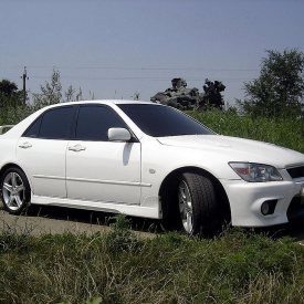 Пороги - Обвес TRD на Toyota Altezza is200