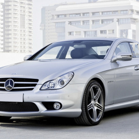 Передний бампер AMG на Mercedes CLS W219