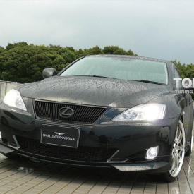 Юбка переднего бампера WALD Sports Line на Lexus IS 2