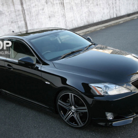 Юбка переднего бампера WALD Sports Line на Lexus IS 2