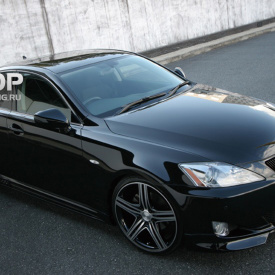 Юбка переднего бампера WALD Sports Line на Lexus IS 2