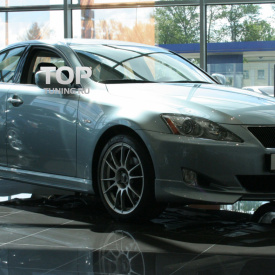 Юбка переднего бампера WALD Sports Line на Lexus IS 2