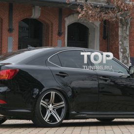 Юбка заднего бампера WALD Sports Line на Lexus IS 2