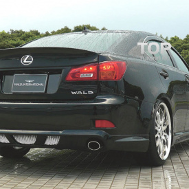 Юбка заднего бампера WALD Sports Line на Lexus IS 2