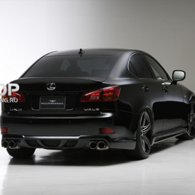 Юбка заднего бампера WALD Sports Line на Lexus IS 2