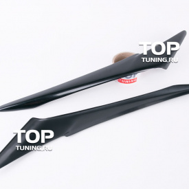 Реснички на передние фары S-Line на Mazda CX-5 1 поколение