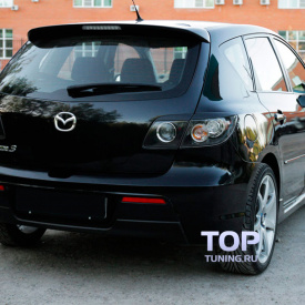 Реснички на заднюю оптику MS на Mazda 3 BK