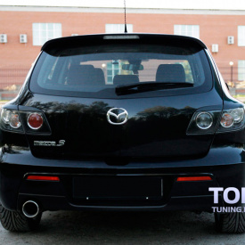 Реснички на заднюю оптику MS на Mazda 3 BK