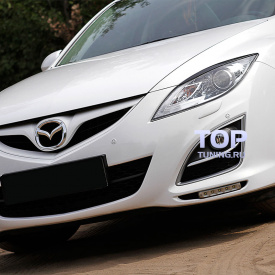 Реснички Lite на Mazda 6 GH