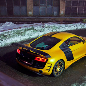 Аэродинамический обвес GT на Audi R8