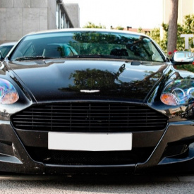 Передний бампер KAHN Design на Aston Martin DB9 1
