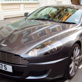 Передний бампер KAHN Design на Aston Martin DB9 1