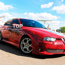 Решетка радиатора Cadamuro GTA на Alfa Romeo 156