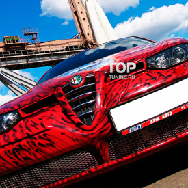 Решетка радиатора Cadamuro GTA на Alfa Romeo 156