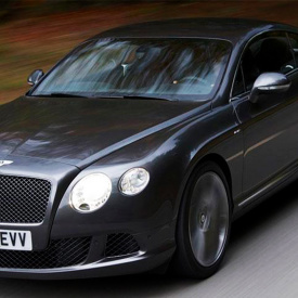 Штатный капот на Bentley Continental GT 1