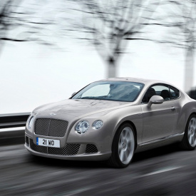 Штатный капот на Bentley Continental GT 1
