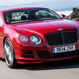 Штатный капот на Bentley Continental GT 1