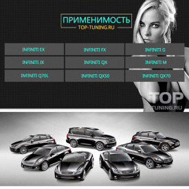 Светодиодные противотуманные фары Epic 3 в 1  на Infiniti