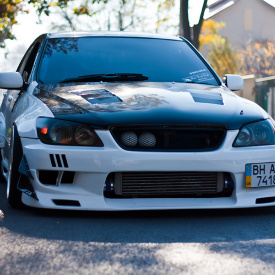 Передний бампер - Обвес Elixir на Toyota Altezza is200