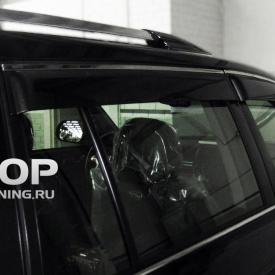 Дефлекторы окон STEEL LINE на Toyota Highlander 2
