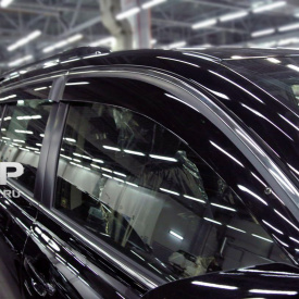 Дефлекторы окон STEEL LINE на Toyota Highlander 2
