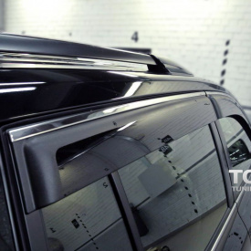 Дефлекторы окон STEEL LINE на Toyota Highlander 2