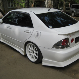 Задняя юбка Elixir на Toyota Altezza is200