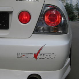 Задняя юбка Elixir на Toyota Altezza is200