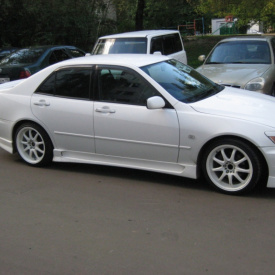 Задняя юбка Elixir на Toyota Altezza is200