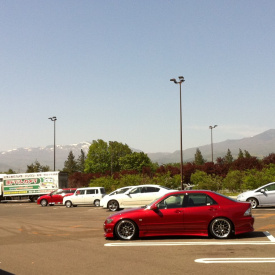 Задняя юбка Elixir на Toyota Altezza is200