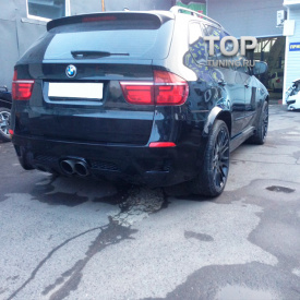 Задний бампер Exclusive на BMW X5 E70