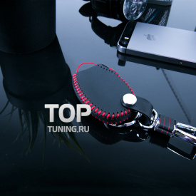 Кожаный чехол для ключей 3 кнопки на Mercedes