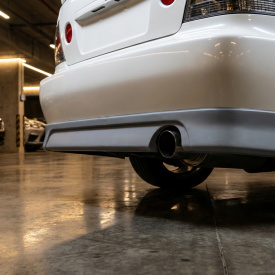 Задняя юбка TRD на Toyota Altezza is200