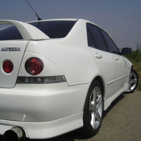 Задняя юбка TRD на Toyota Altezza is200