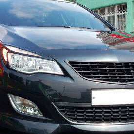 Реснички на фары GT на Opel Astra J