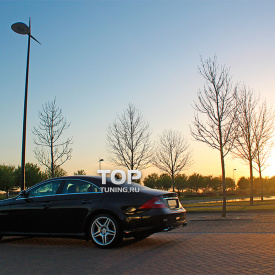 Задний бампер AMG на Mercedes CLS W219