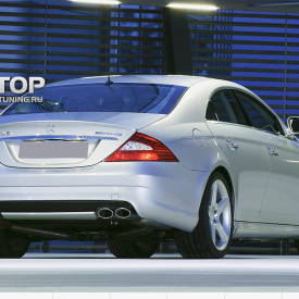 Задний бампер AMG на Mercedes CLS W219