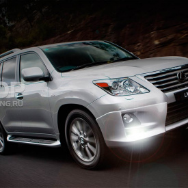 Ходовые огни на Lexus LX570 UJR 200