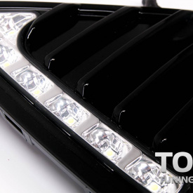 Ходовые огни Black 2-Way на Ford Focus 3