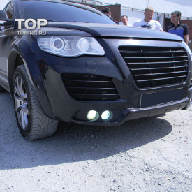 Модули ПТФ Titan на VW Touareg I